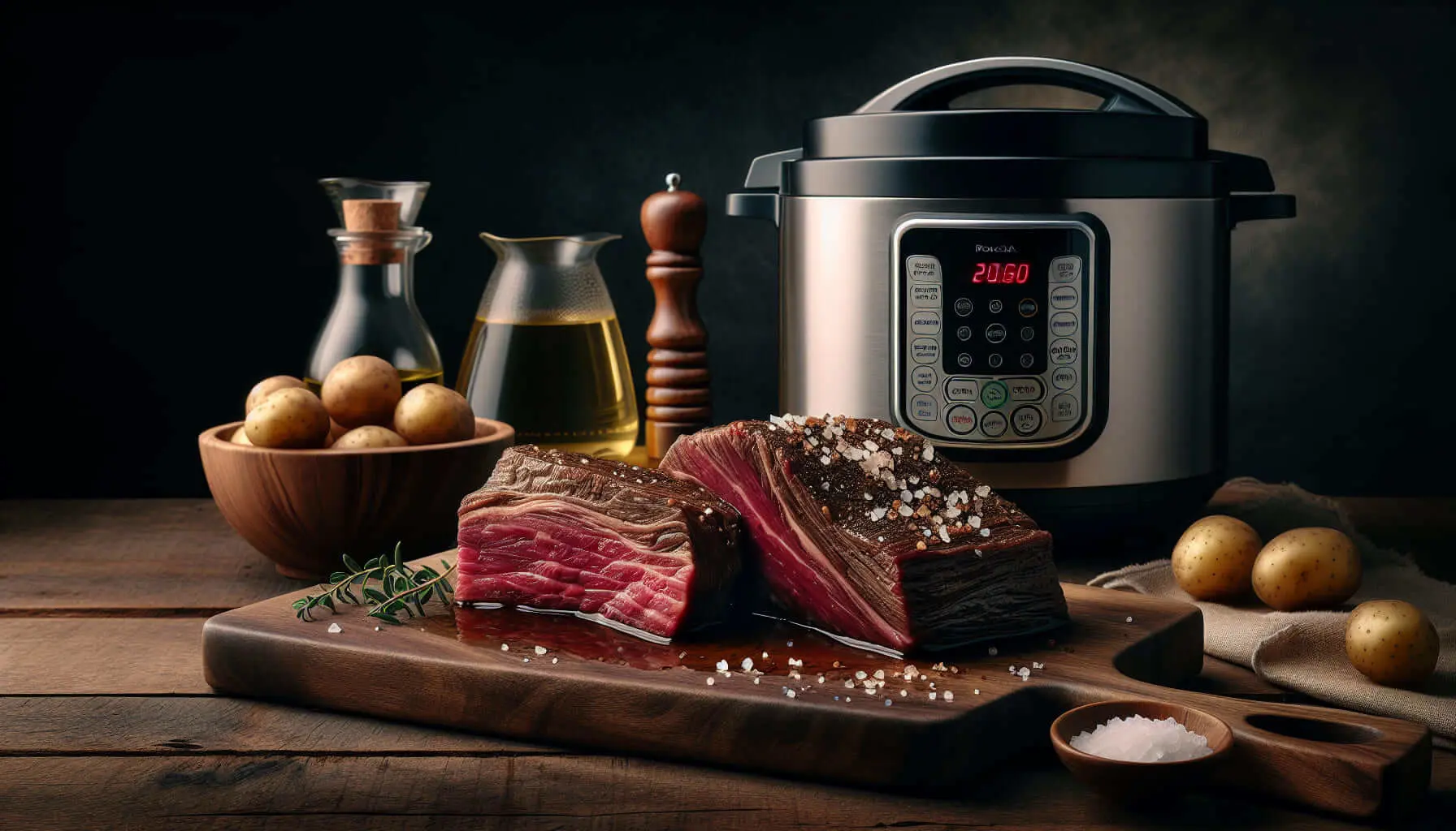 Carne Assada Na Panela De Pressão Elétrica