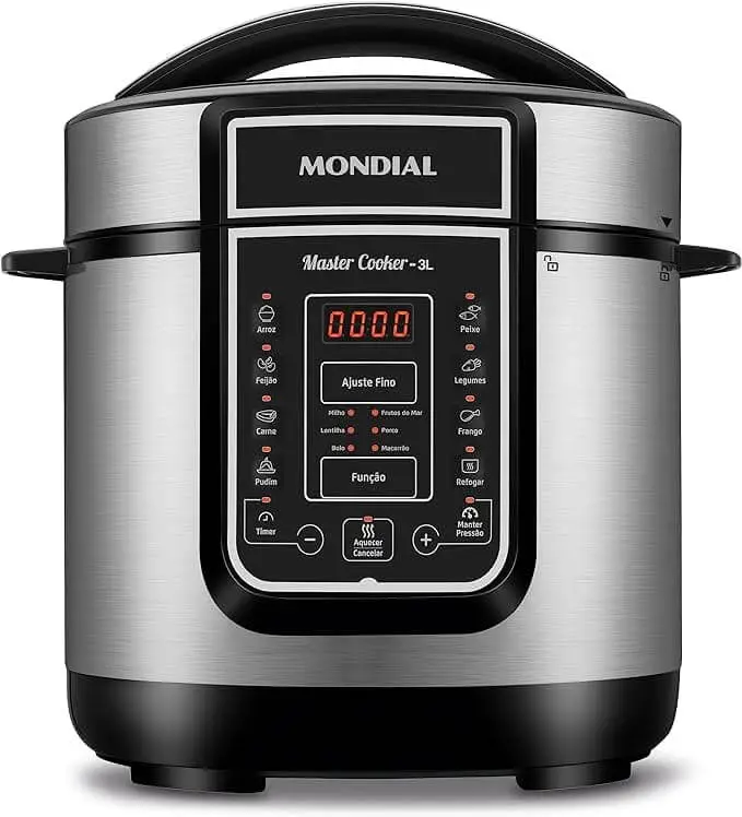 Panela de Pressão Elétrica Mondial Master Cooker 3L PE 40