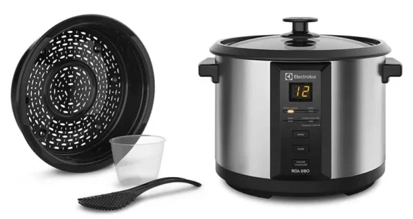 Panela Elétrica de Arroz Electrolux ECC20 com acessórios