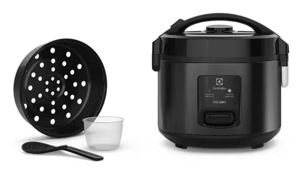 Panela Elétrica de Arroz Electrolux ERC10 com acessórios