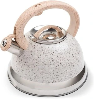 Chaleira de Inox com Apito Brinox Roma com Indução