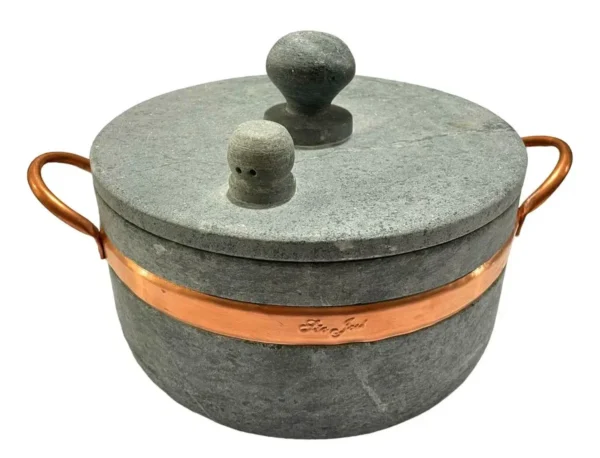 Panela de Pressão em Pedra Sabão 3,6 L
