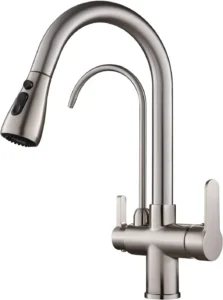 Torneira Cozinha p filtro Extensível Yesop Escovada