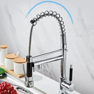 Torneira Gourmet Cozinha Cromada Monocomando 02 Saídas Marca KuPro