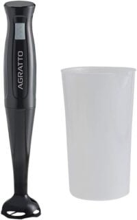 Super Mixer Agratto 4653, Preto com copo